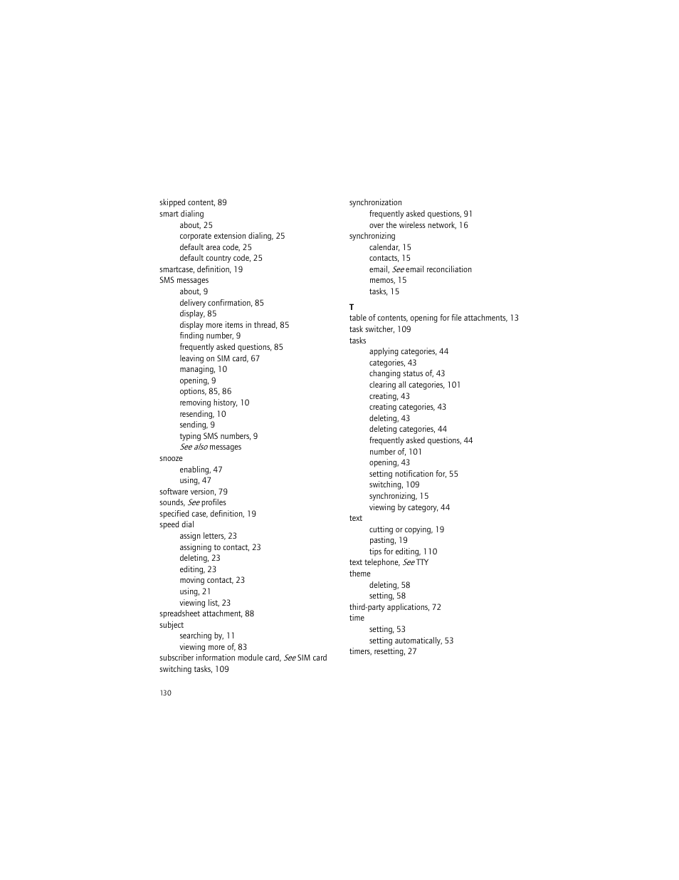 Blackberry 7290 User Manual | Page 130 / 132