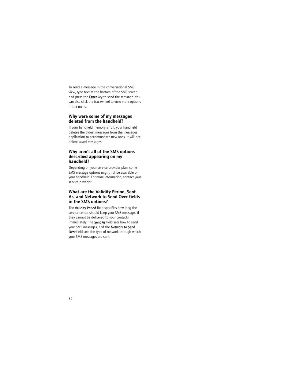 Blackberry 7290 User Manual | Page 86 / 132