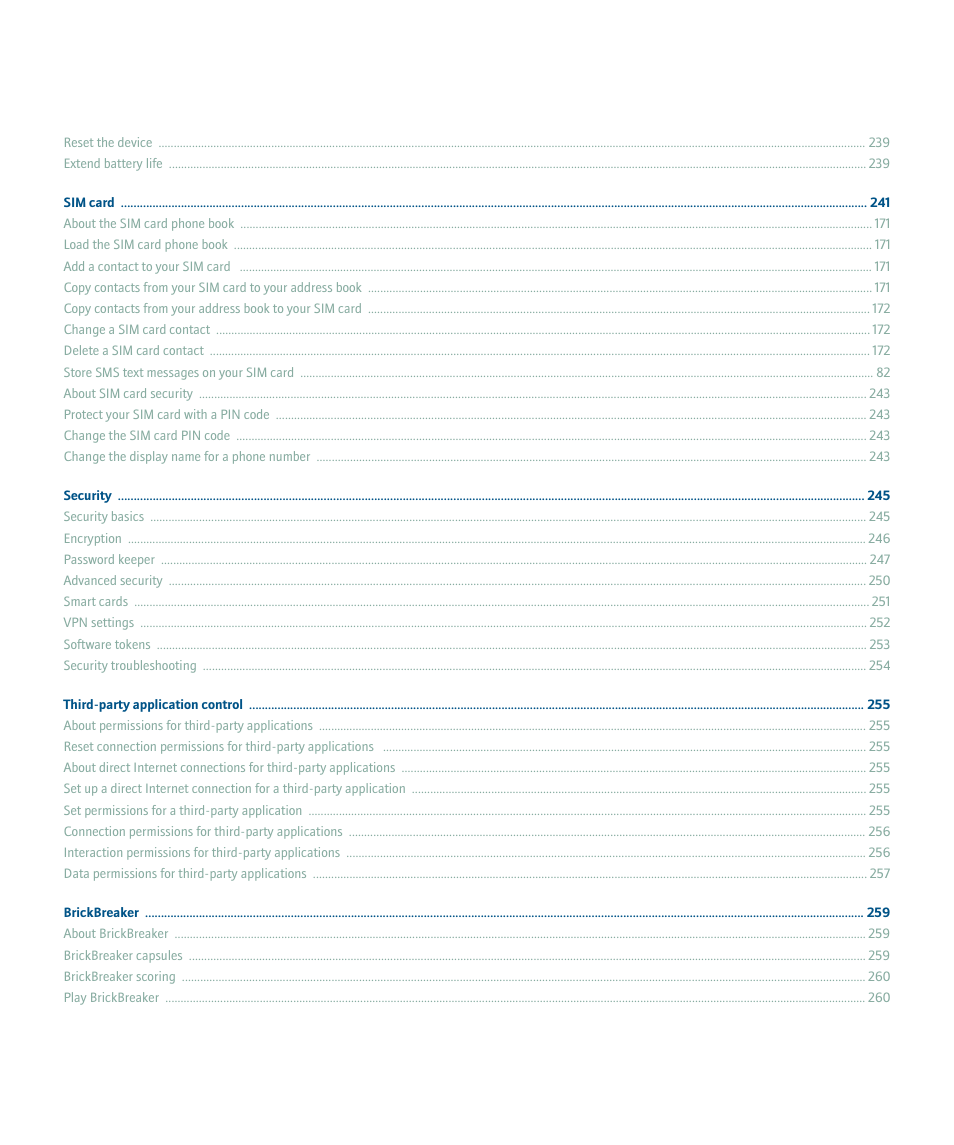 Blackberry 8320 User Manual | Page 10 / 288
