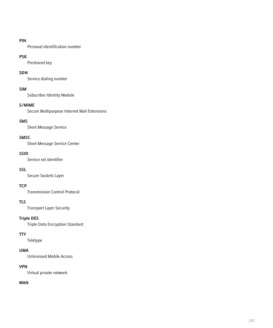 Blackberry 8320 User Manual | Page 285 / 288