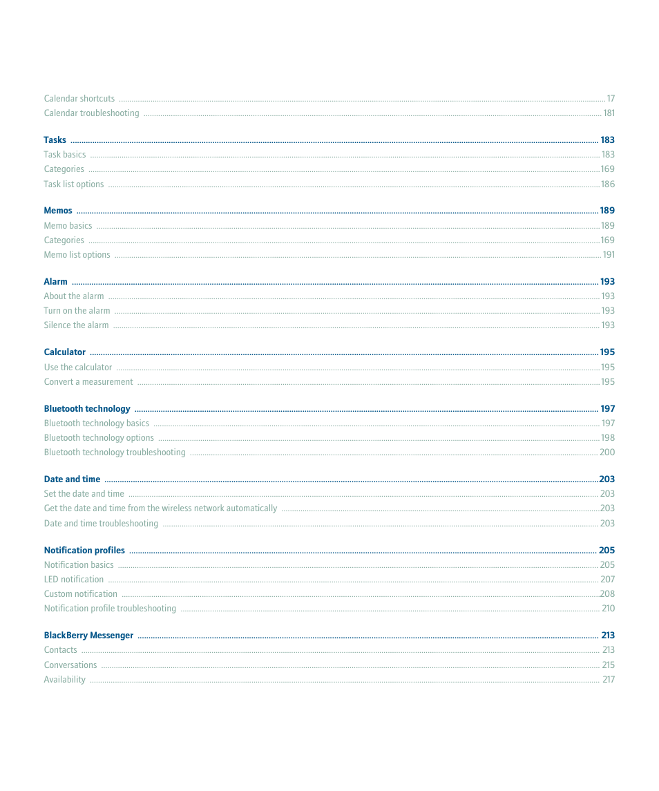 Blackberry 8320 User Manual | Page 8 / 288