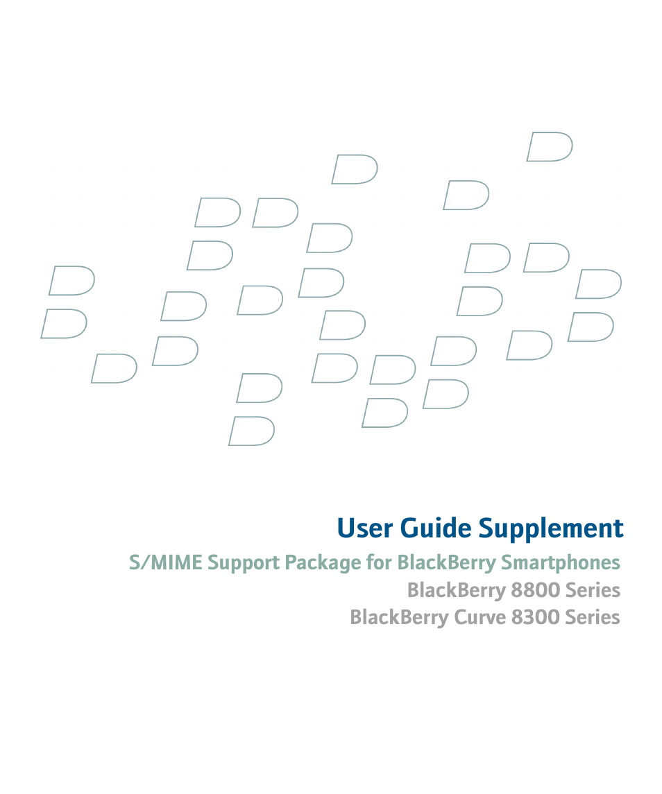 Blackberry 8800 Series User Manual | 25 pages