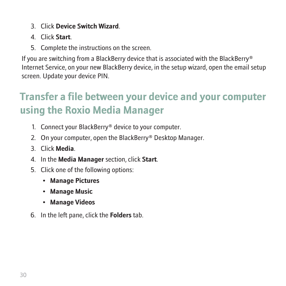 Blackberry CURVE 8350I User Manual | Page 32 / 46