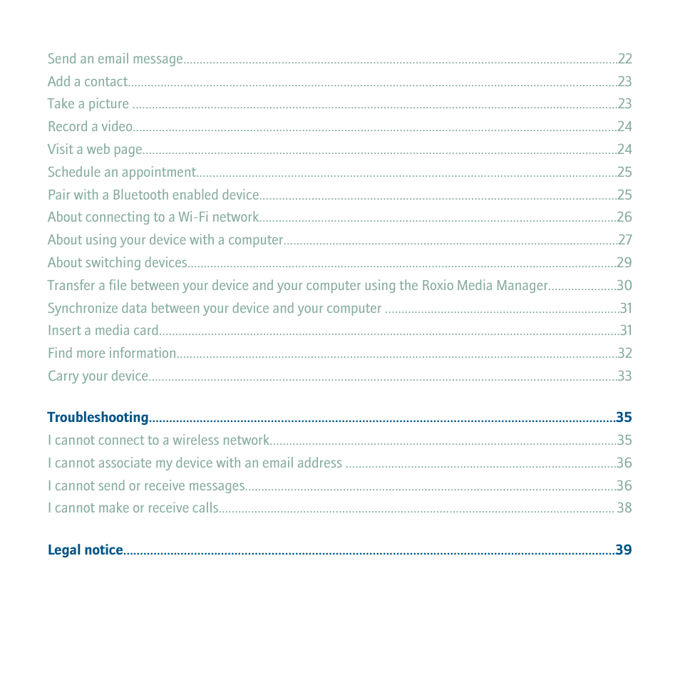 Blackberry CURVE 8350I User Manual | Page 4 / 46