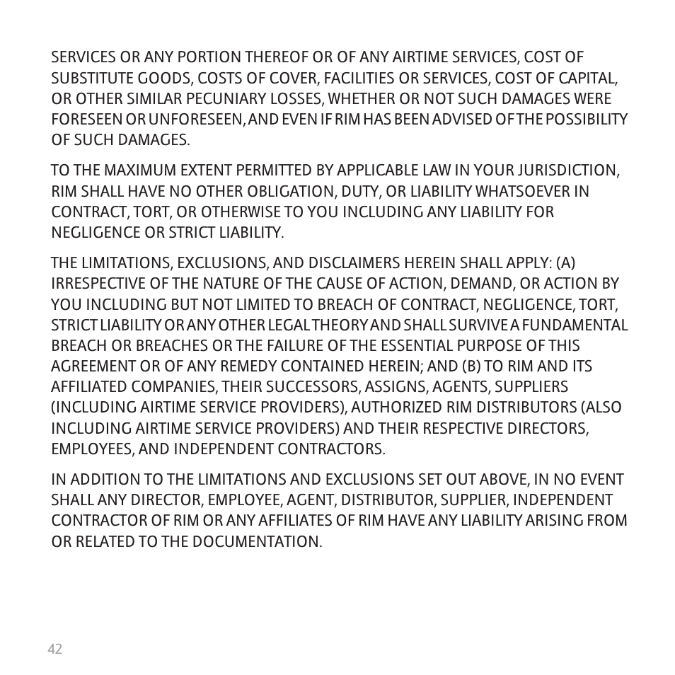 Blackberry CURVE 8350I User Manual | Page 44 / 46