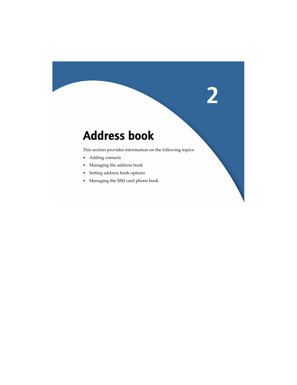 Address book | Blackberry 7780 User Manual | Page 33 / 154