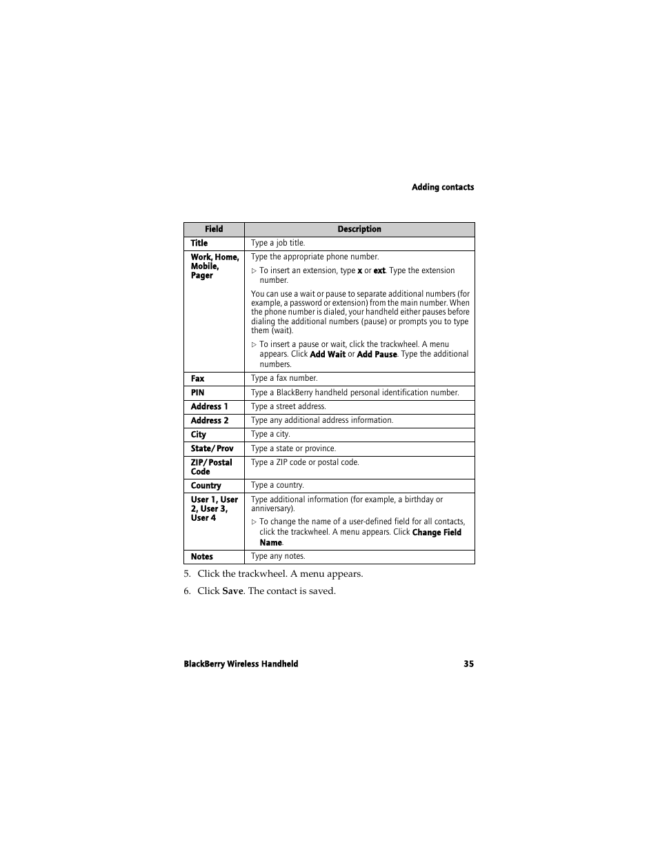 Blackberry 7780 User Manual | Page 35 / 154