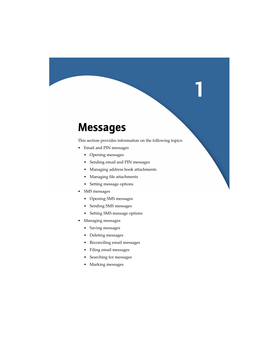 Messages | Blackberry 7780 User Manual | Page 5 / 154