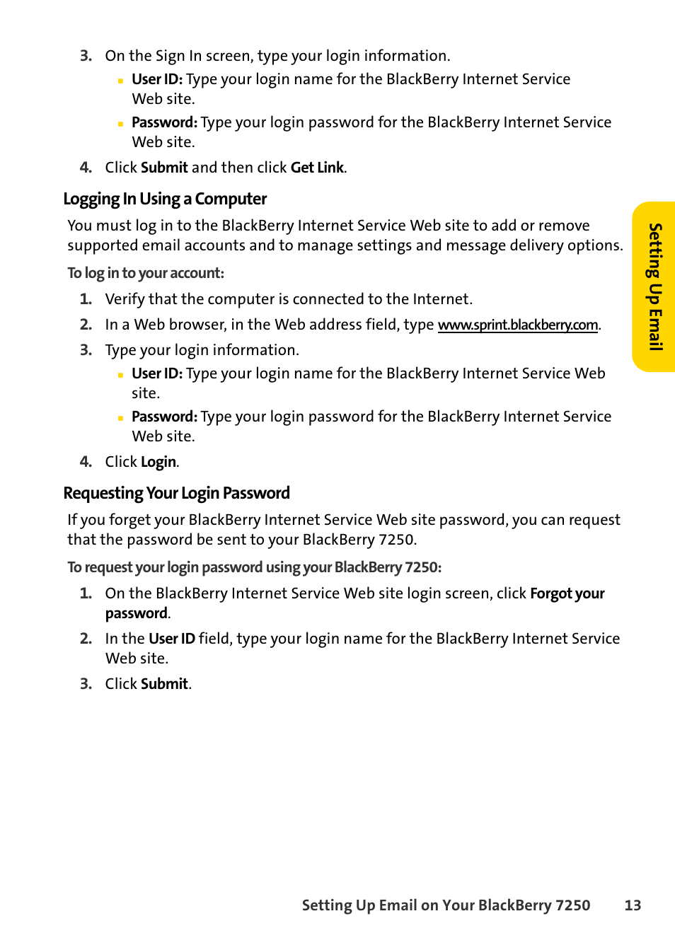Blackberry 7250 User Manual | Page 20 / 57
