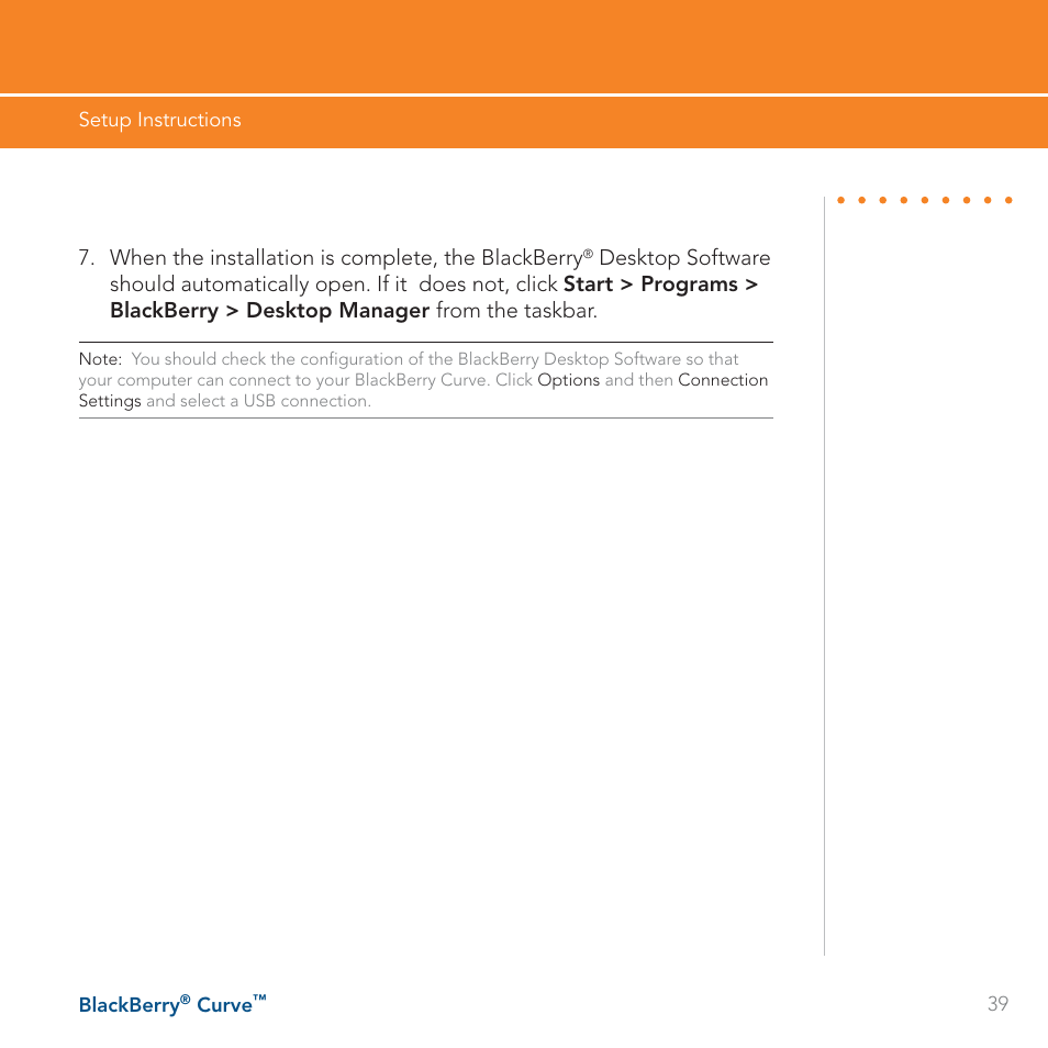 Blackberry Curve User Manual | Page 39 / 54