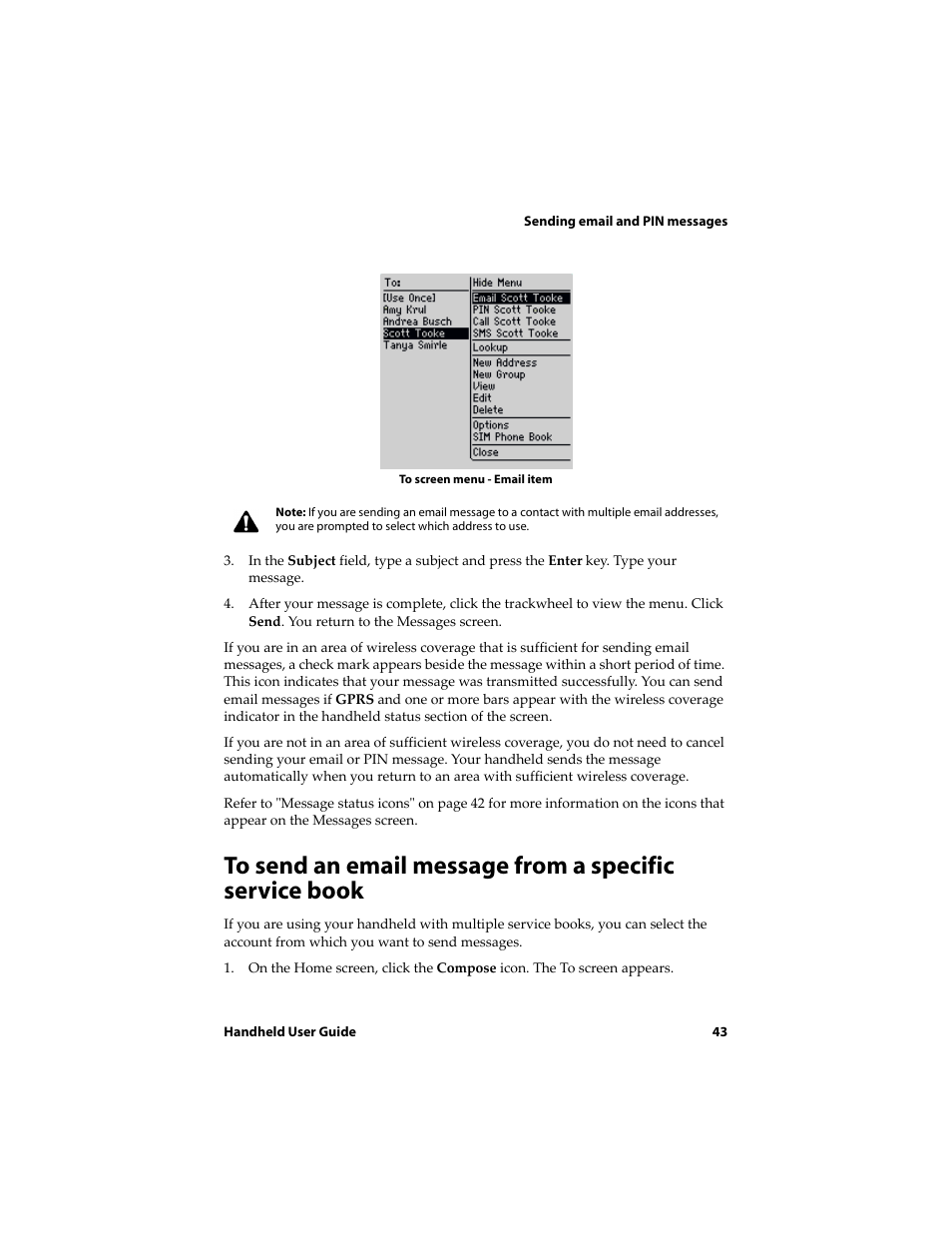 Blackberry 6710 User Manual | Page 43 / 309