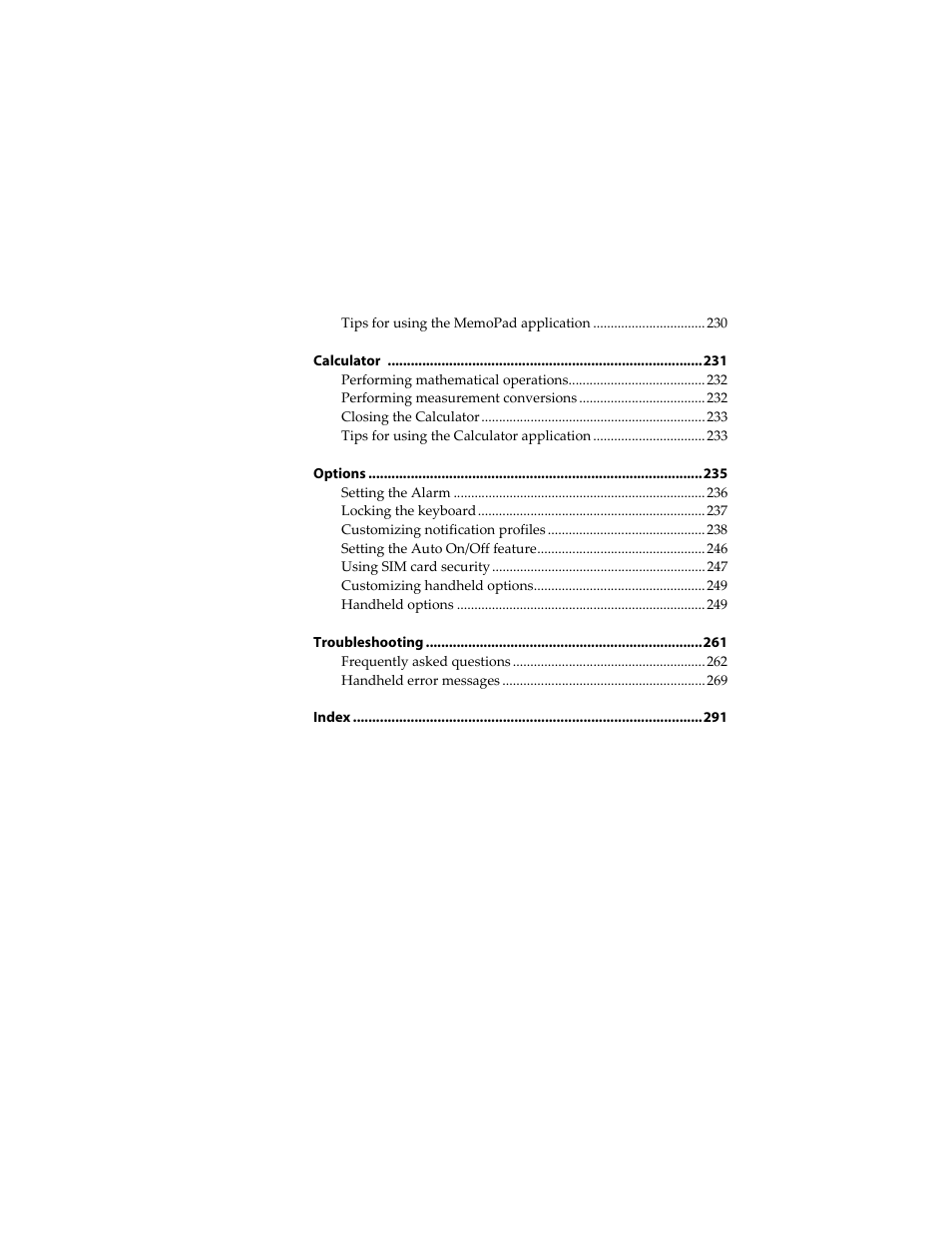 Blackberry 6710 User Manual | Page 7 / 309