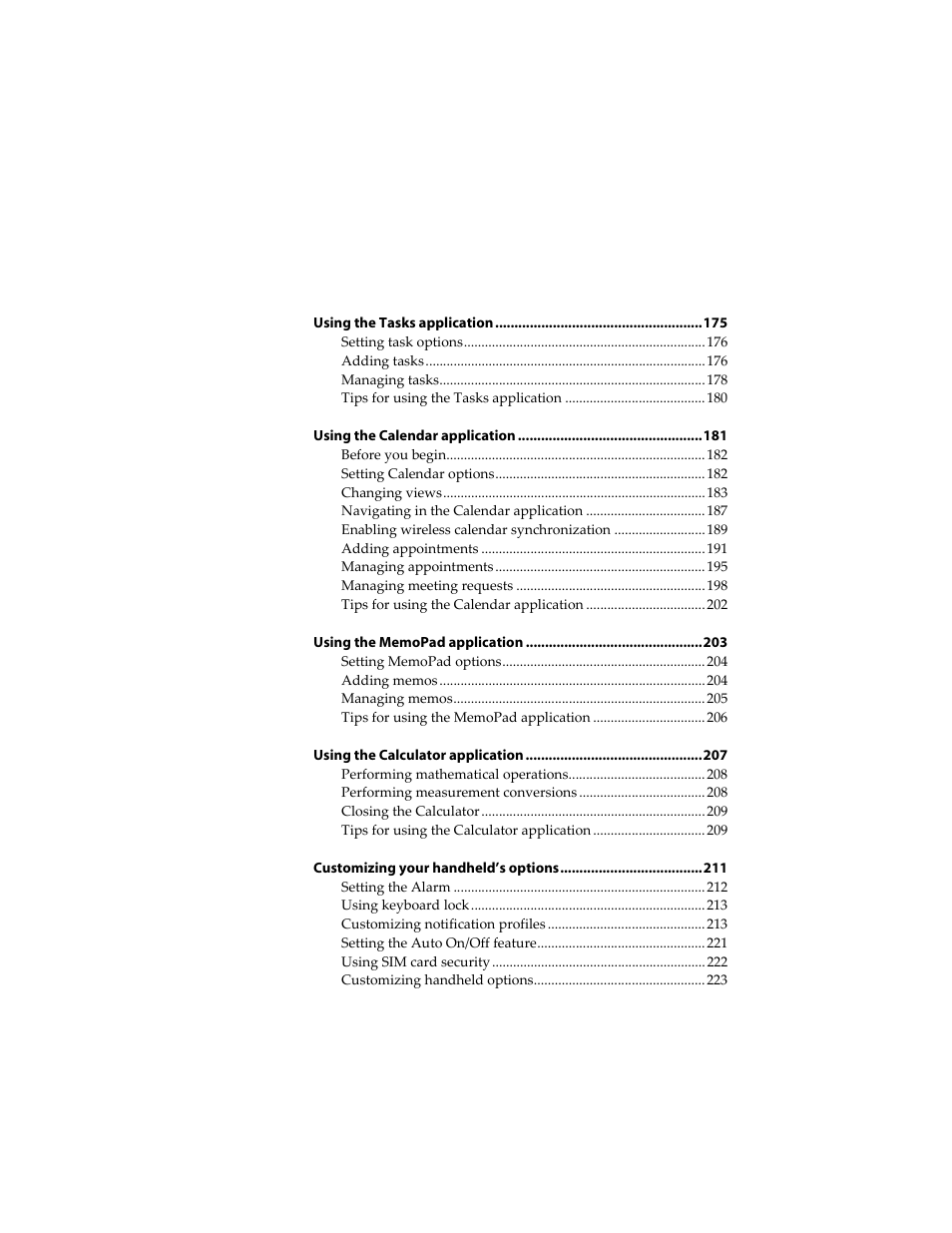 Blackberry 6720 User Manual | Page 6 / 277