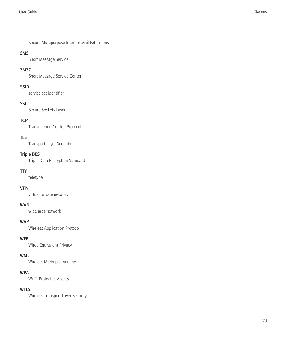 Blackberry Curve 8520 User Manual | Page 275 / 278