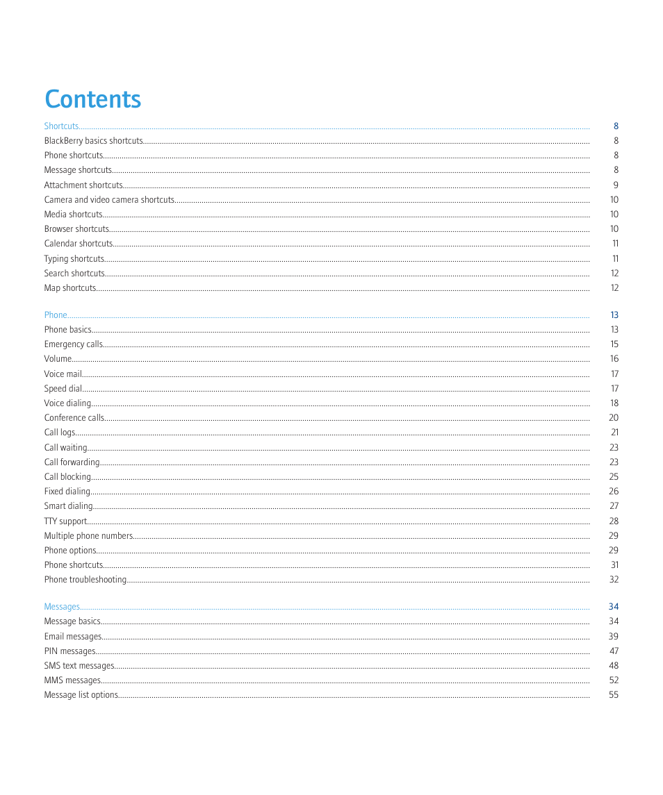 Blackberry Curve 8520 User Manual | Page 3 / 278