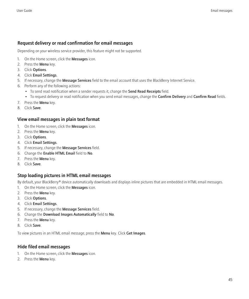 Blackberry Curve 8520 User Manual | Page 47 / 278