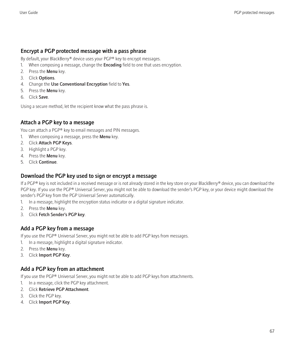 Blackberry Curve 8520 User Manual | Page 69 / 278