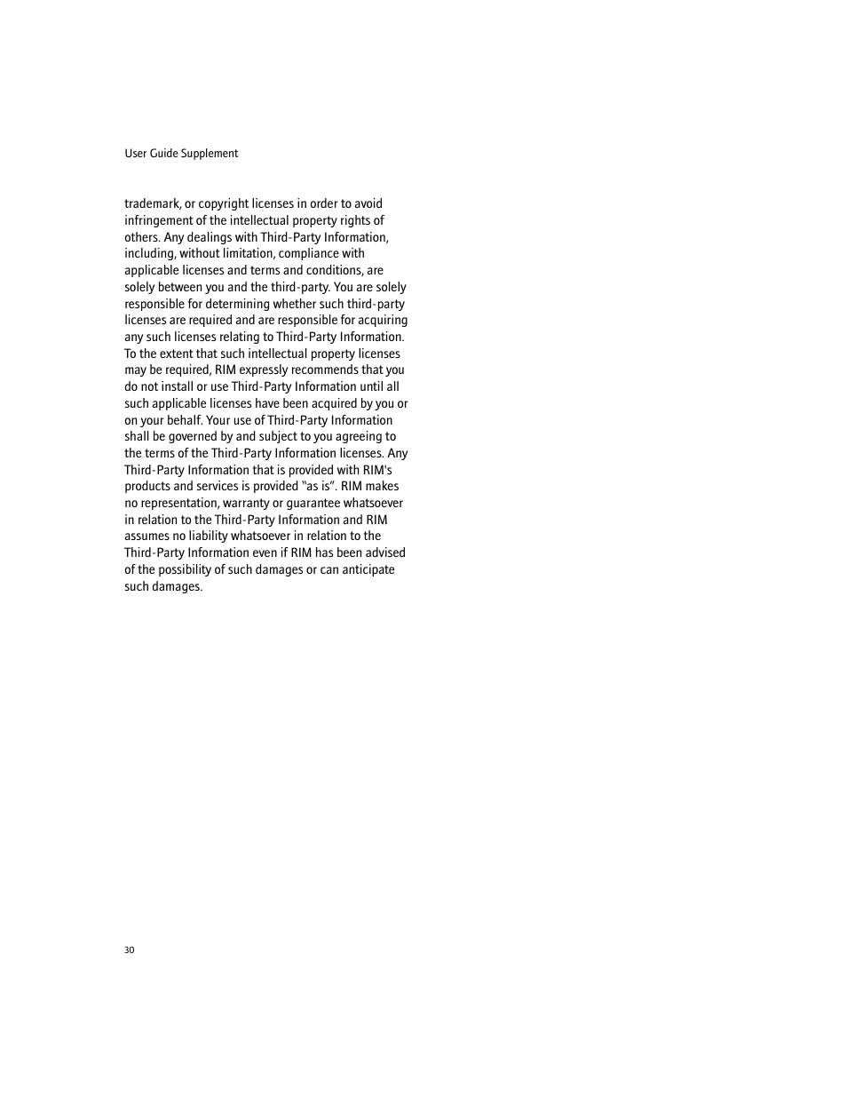 Blackberry PGP User Manual | Page 30 / 30