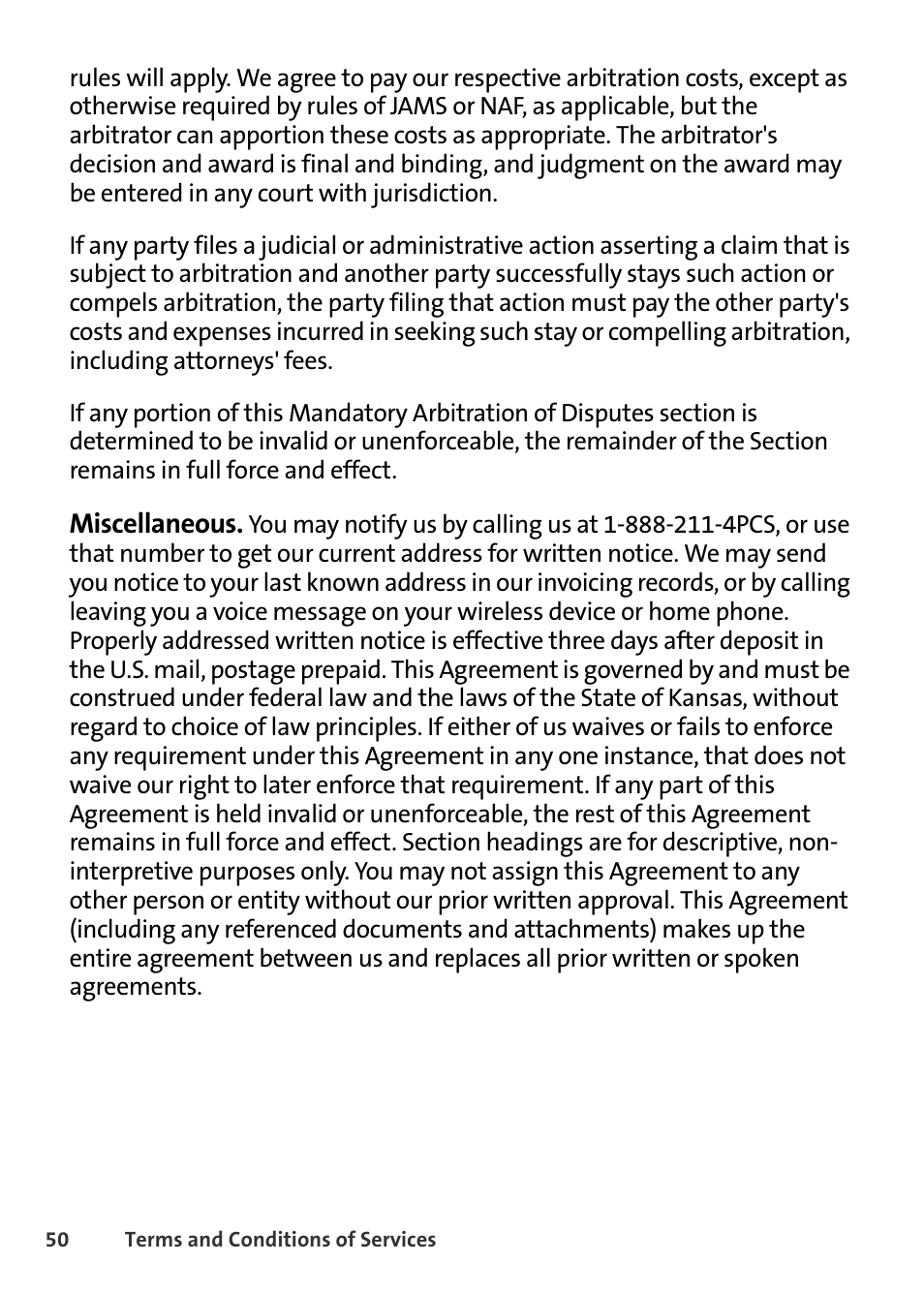 Miscellaneous | Blackberry 8703e User Manual | Page 56 / 56