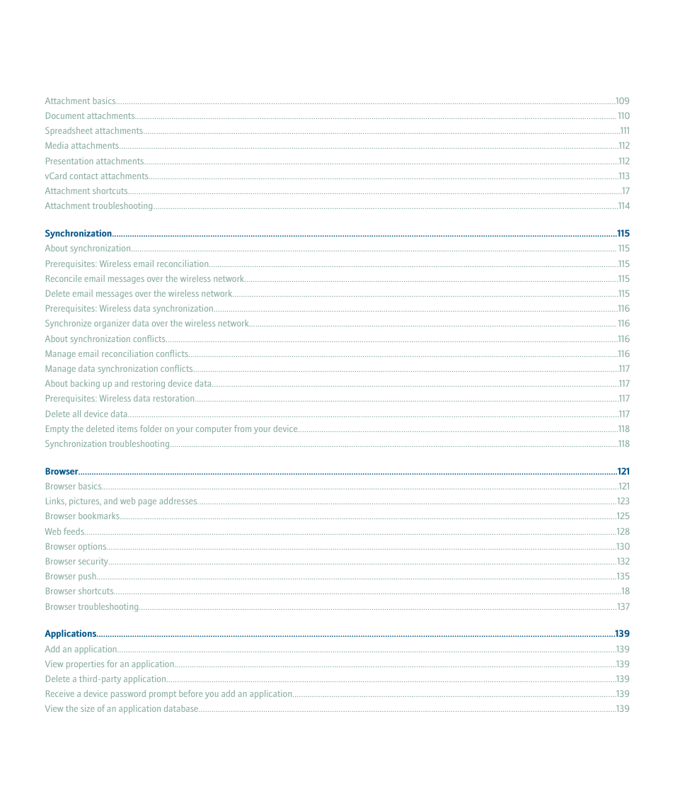 Blackberry 8330 User Manual | Page 6 / 272