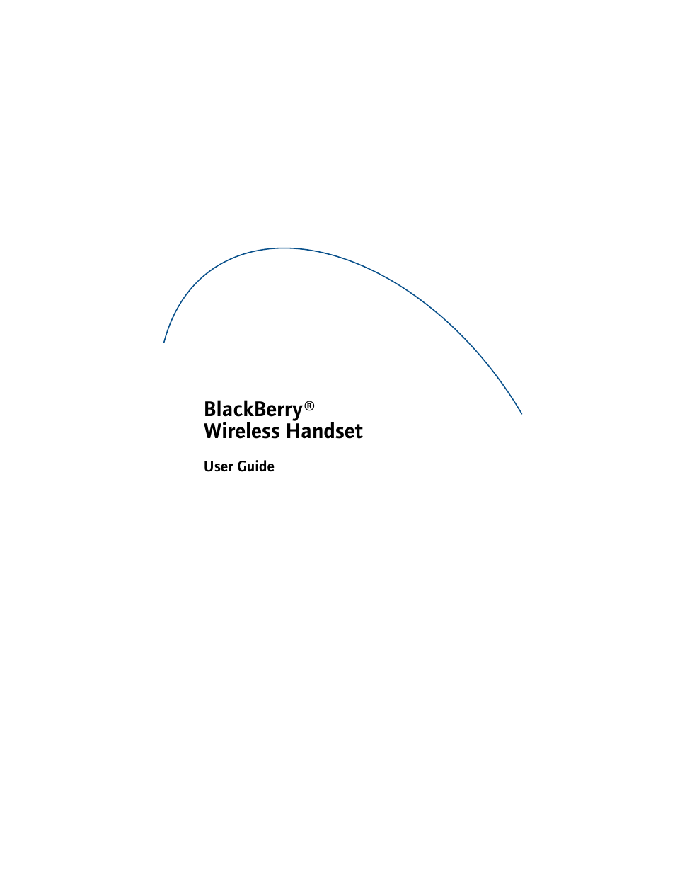 Blackberry BlackBerry User Manual | 140 pages