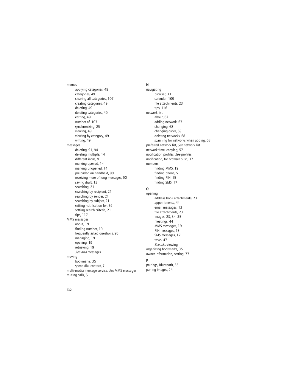 Blackberry BlackBerry User Manual | Page 132 / 140