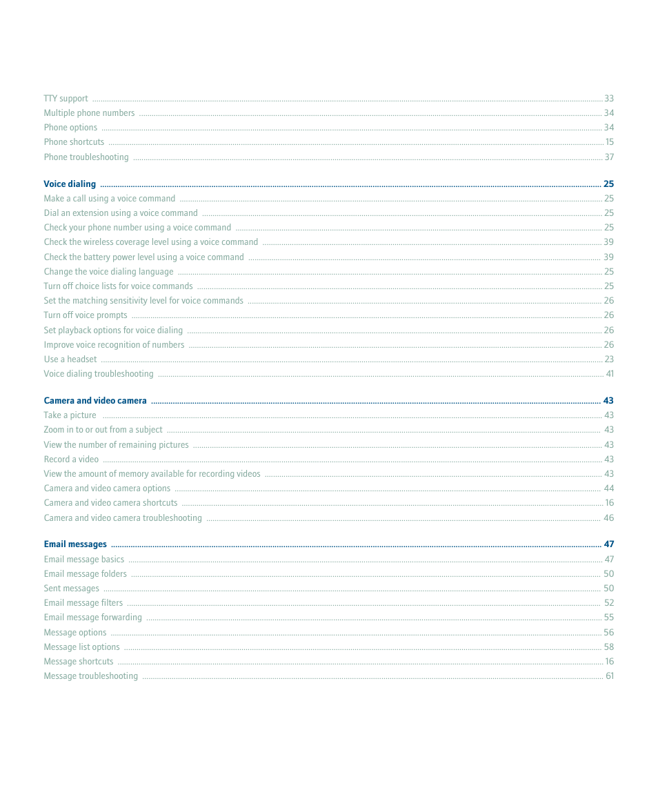 Blackberry Pearl 8130 User Manual | Page 4 / 270