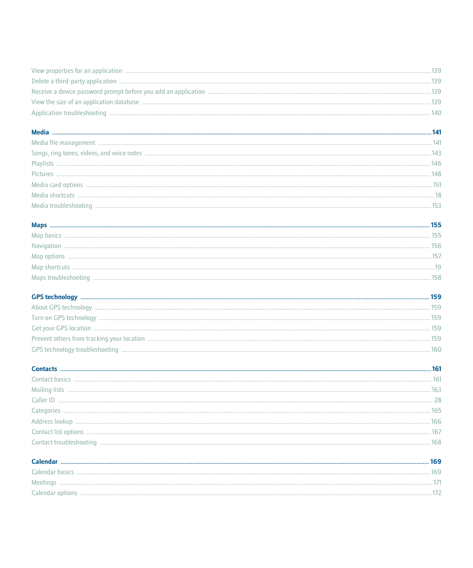 Blackberry Pearl 8130 User Manual | Page 7 / 270
