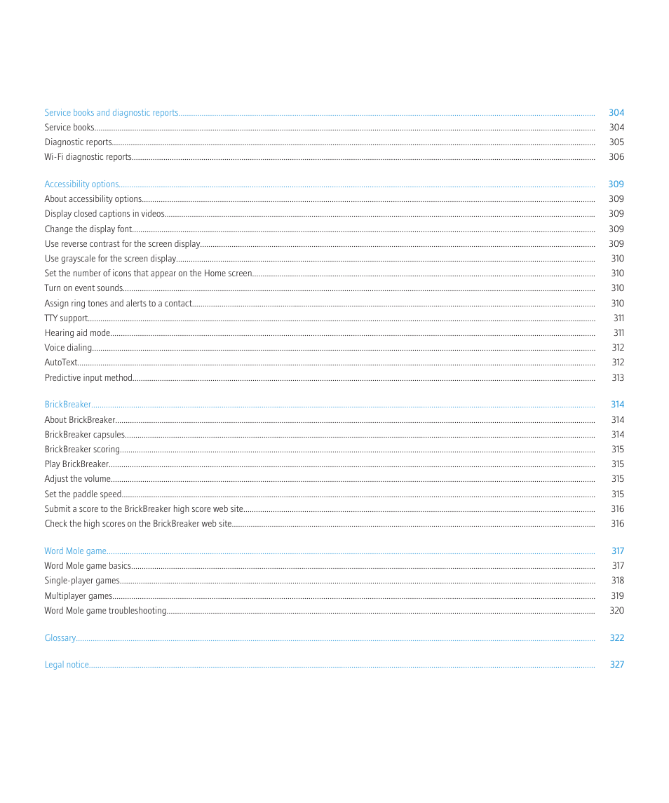Blackberry Bold 9700 User Manual | Page 10 / 332
