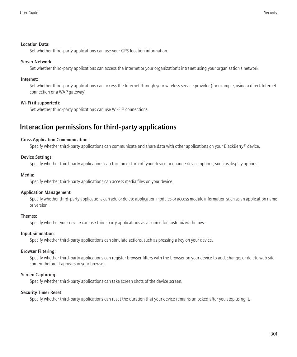 Blackberry Bold 9700 User Manual | Page 303 / 332