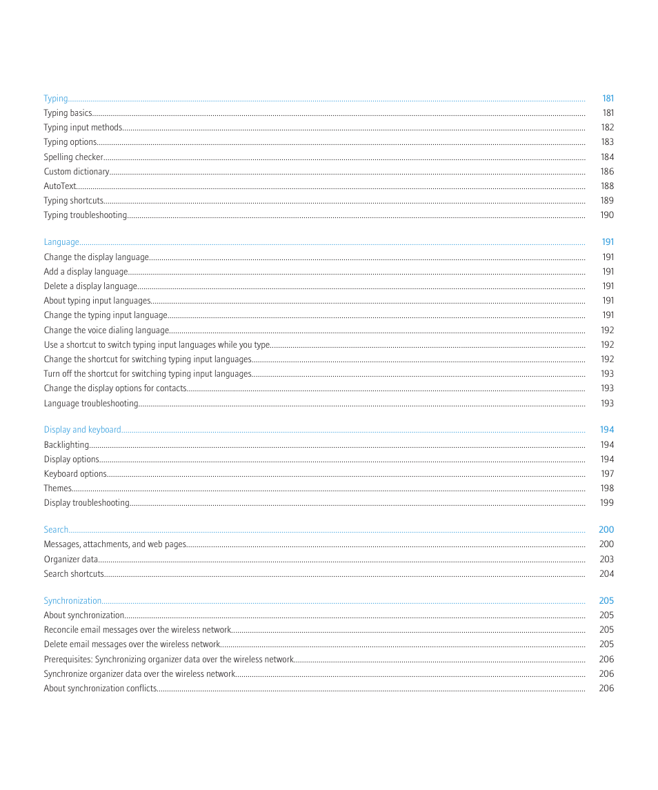 Blackberry Bold 9700 User Manual | Page 6 / 332