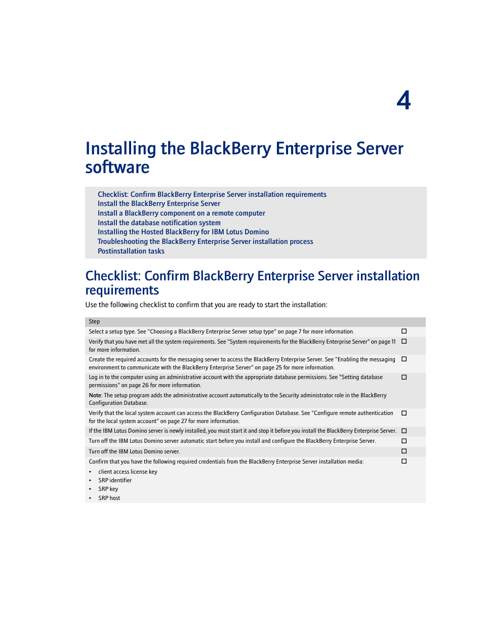 Blackberry Enterprise Server User Manual | Page 31 / 40