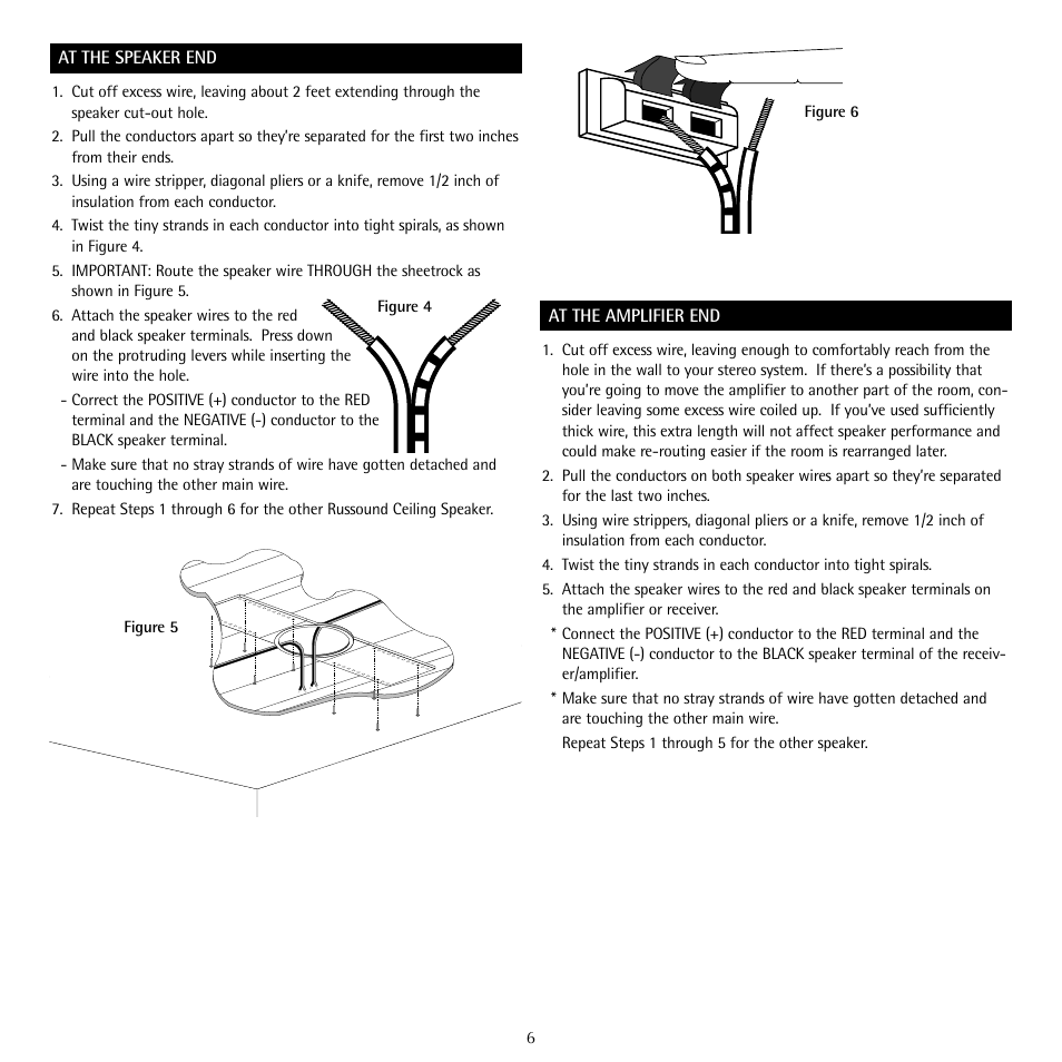 Russound SP503.1 User Manual | Page 6 / 12