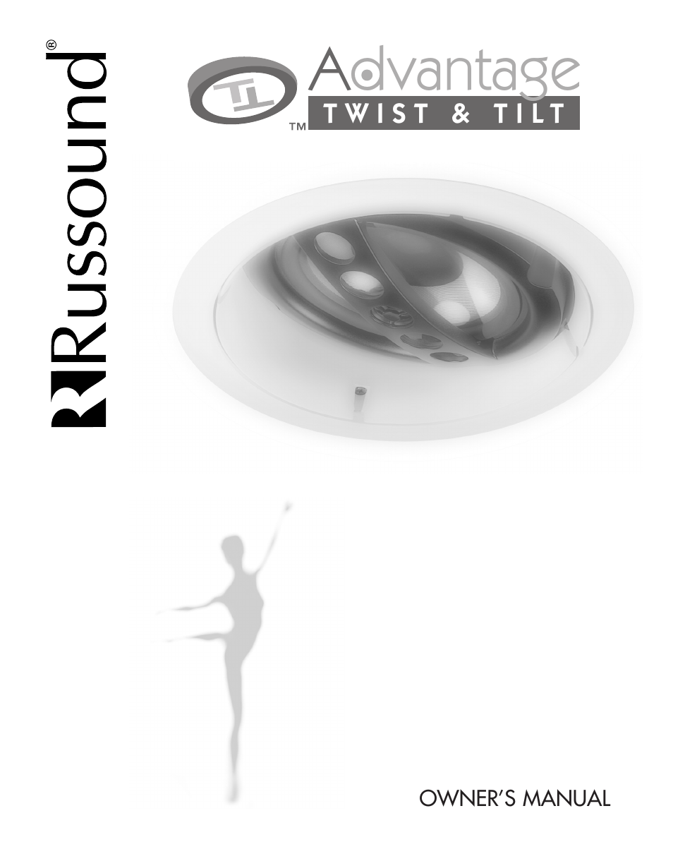 Russound Advantage In-Ceiling speaker User Manual | 24 pages