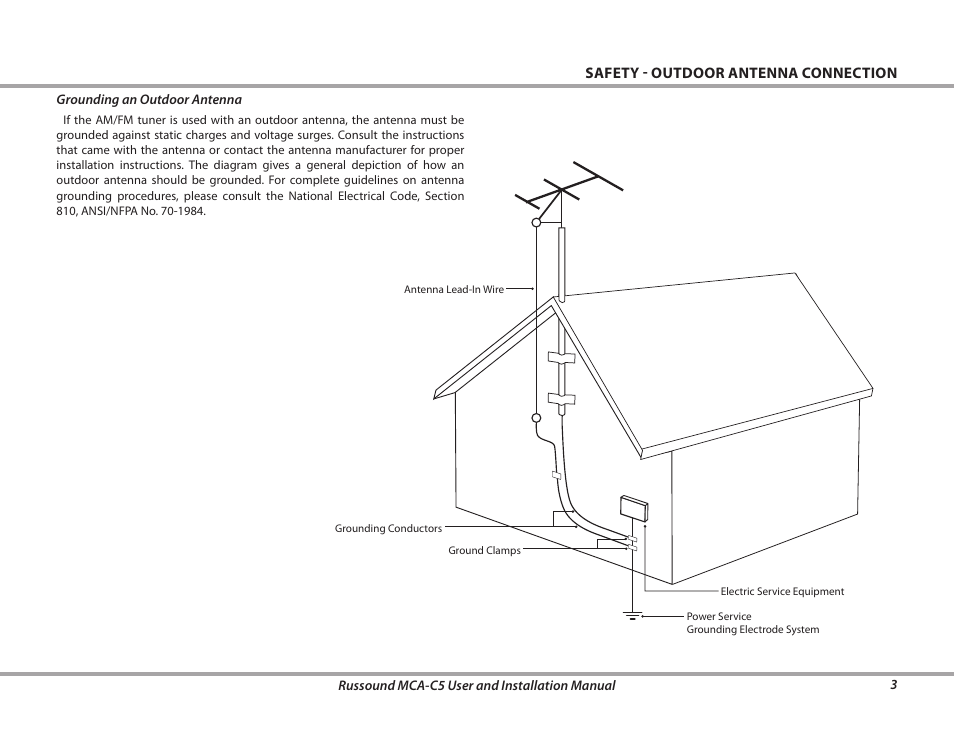 Russound MCA-C5 User Manual | Page 3 / 40