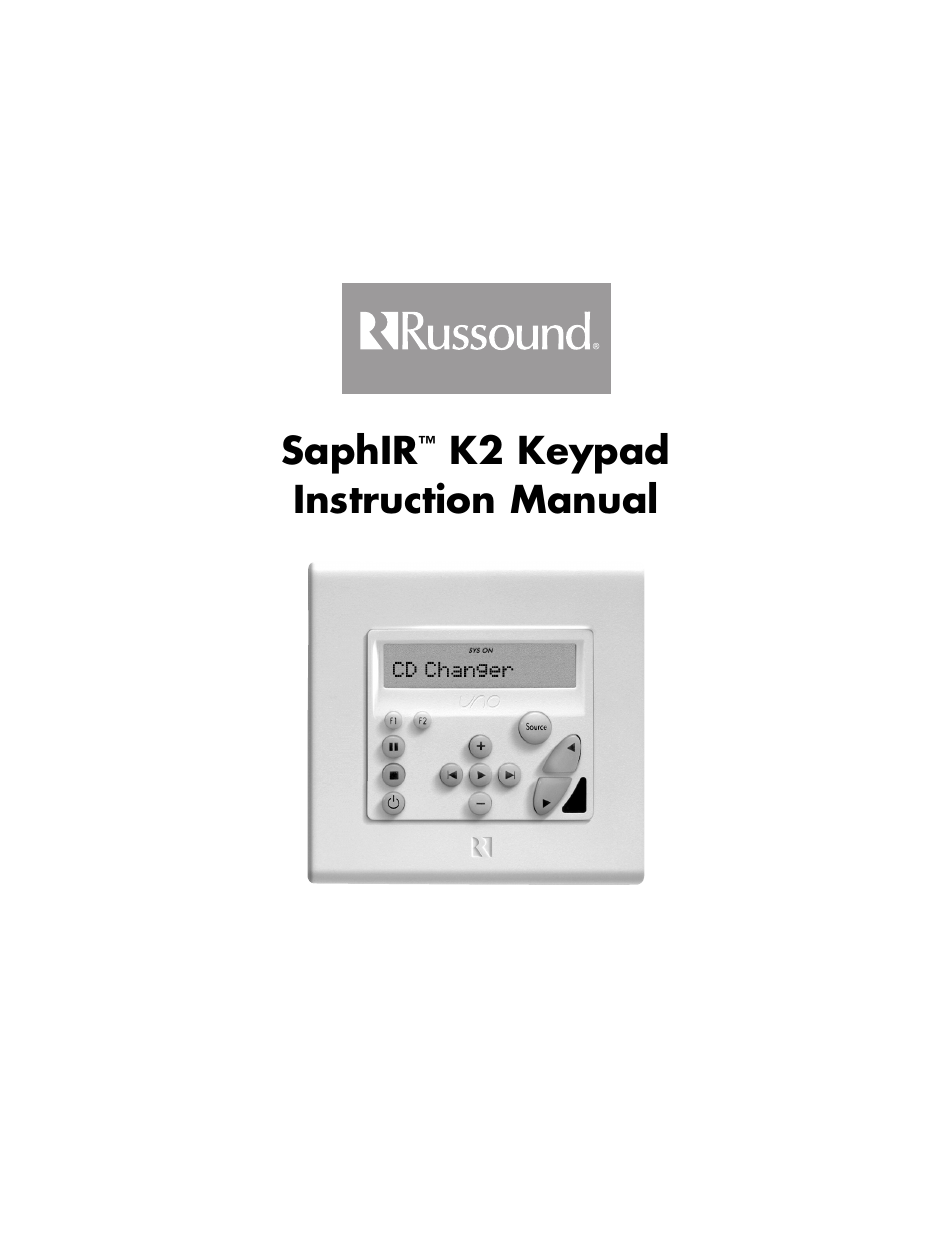 Russound K2 User Manual | 72 pages