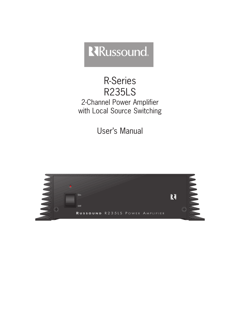 Russound R235LS User Manual | 8 pages