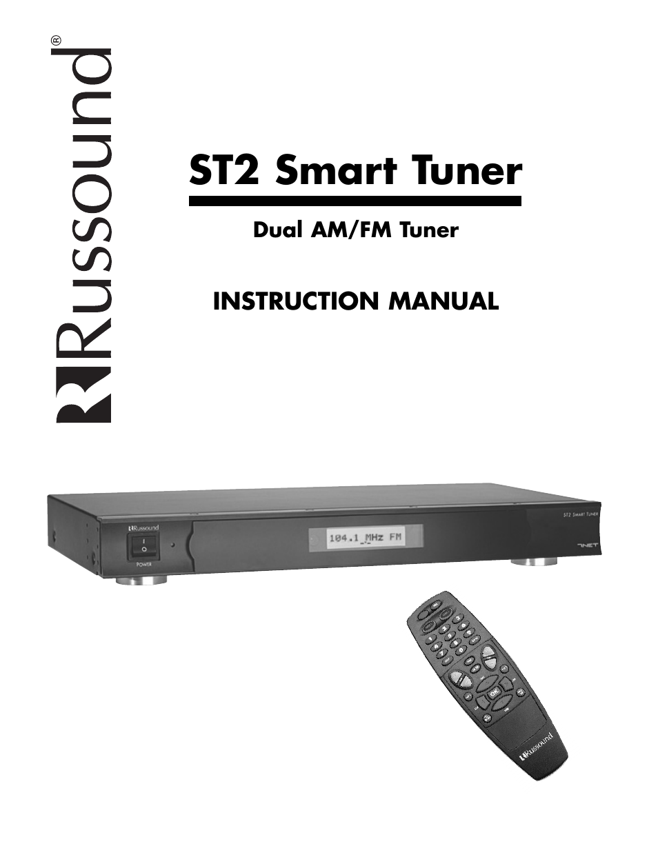 Russound ST2 User Manual | 28 pages