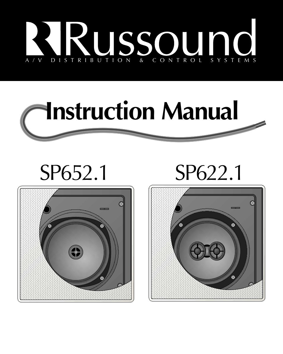 Russound SP622.1 User Manual | 12 pages