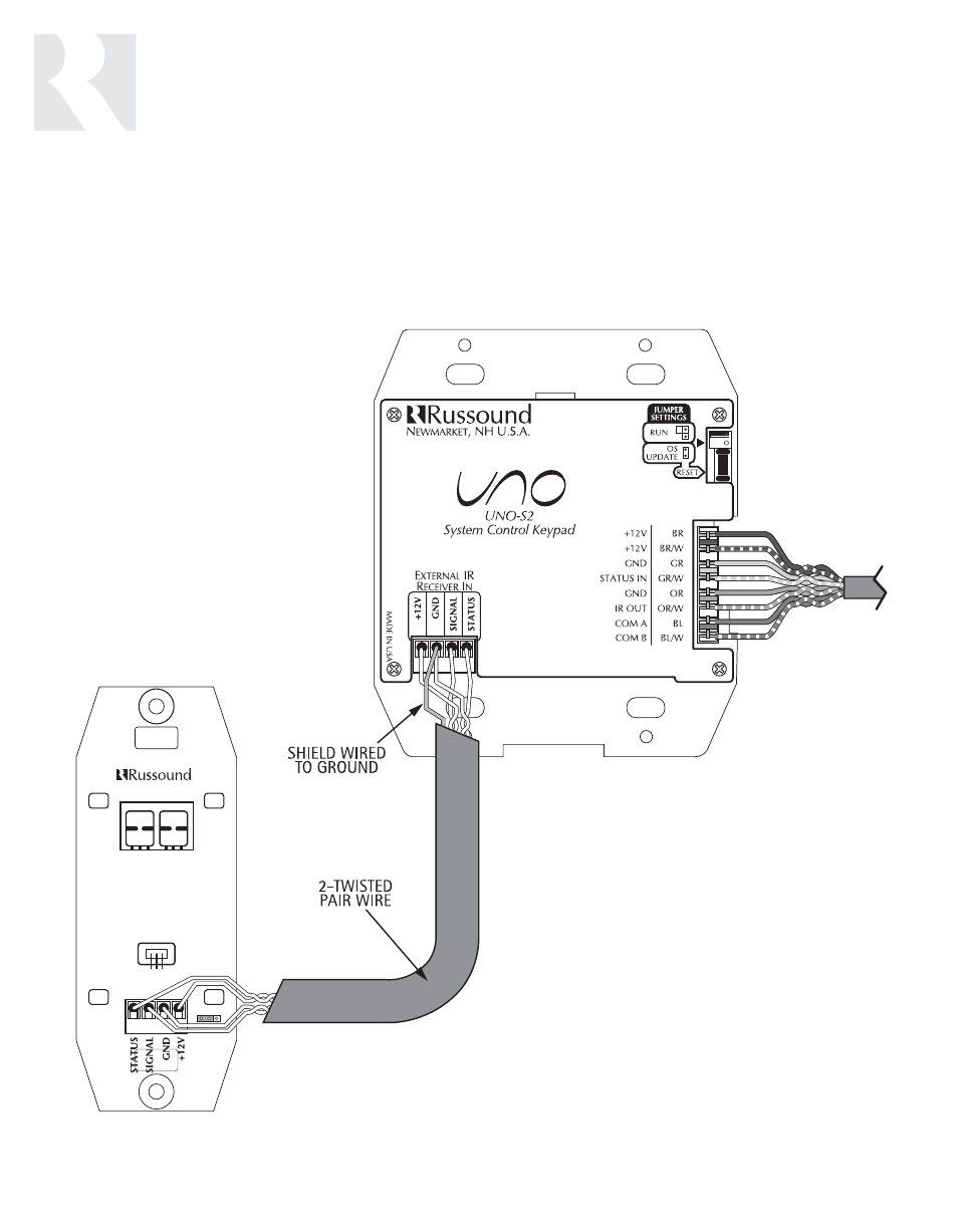 Installer, Uno-s2 keypad-installation | Russound CAV6.6-S2 User Manual | Page 26 / 92