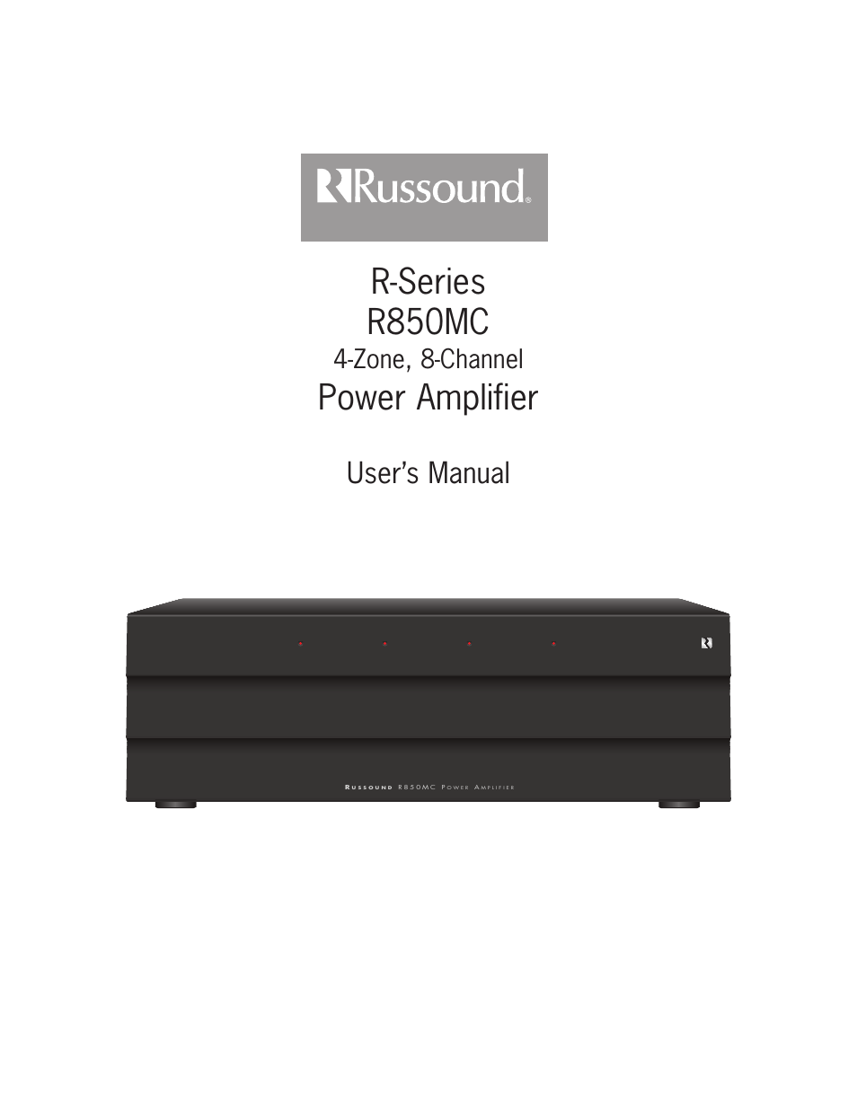 Russound R-Series User Manual | 8 pages