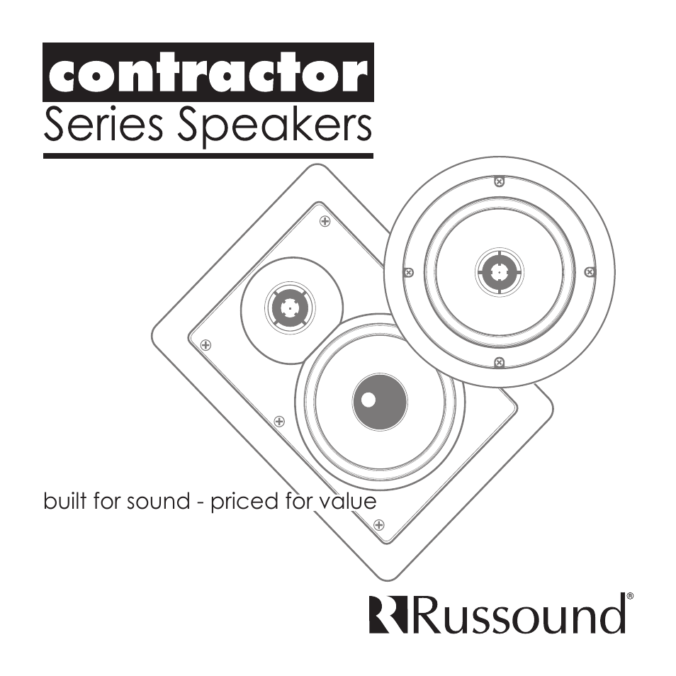 Russound Contractor Series User Manual | 12 pages