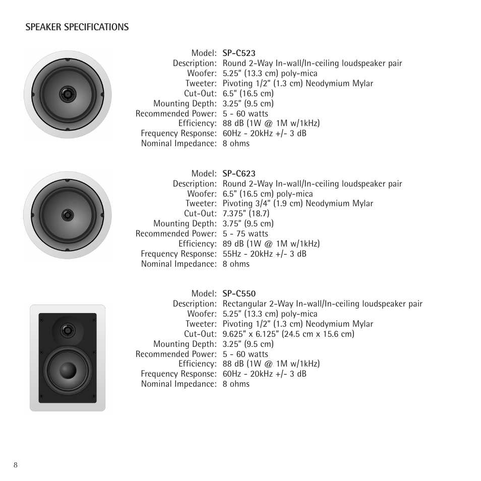 Russound Contractor Series User Manual | Page 8 / 12