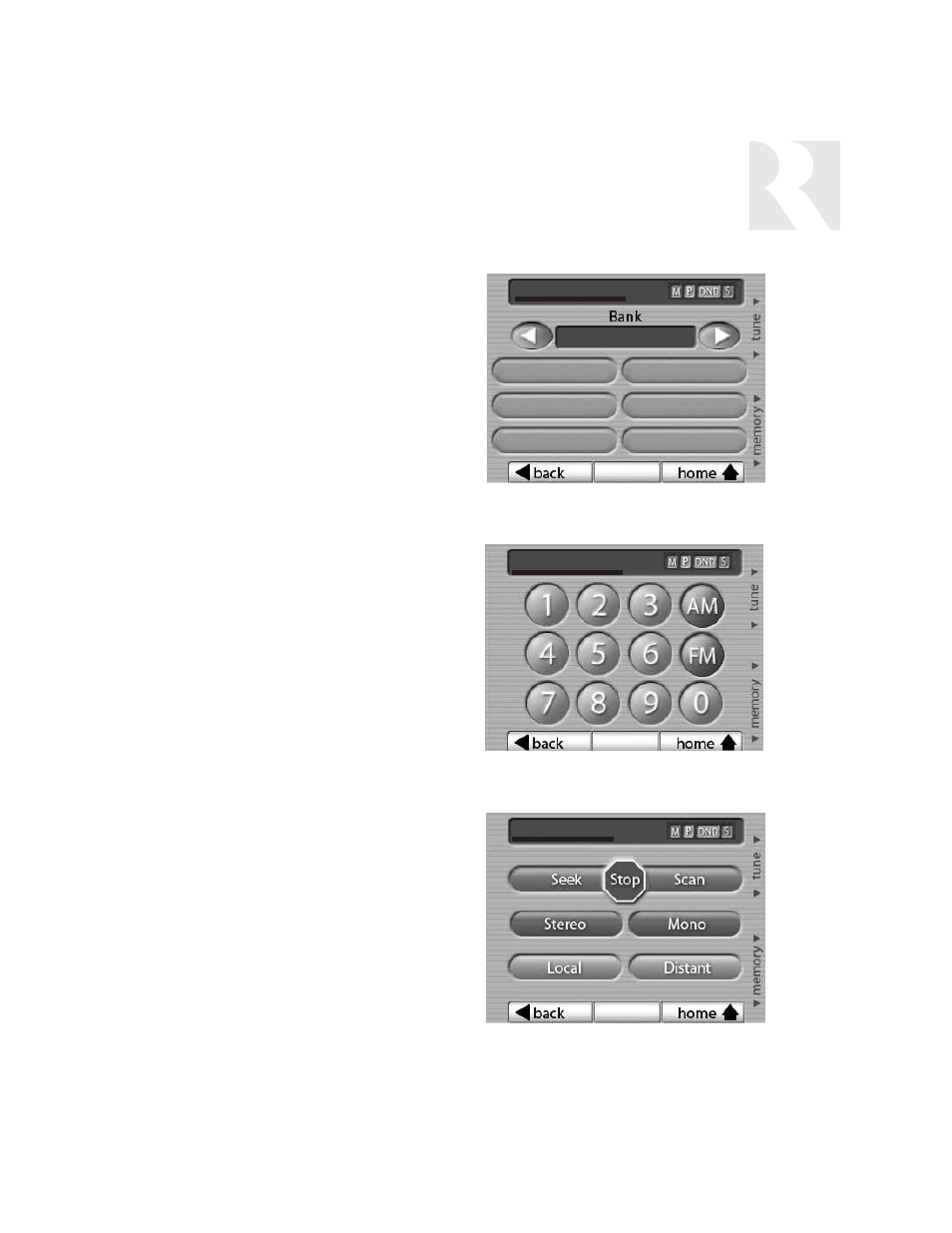 User, Internal source - am/fm tuner | Russound SIX-SOURCE CONTROLLER CAM6.6 User Manual | Page 21 / 116