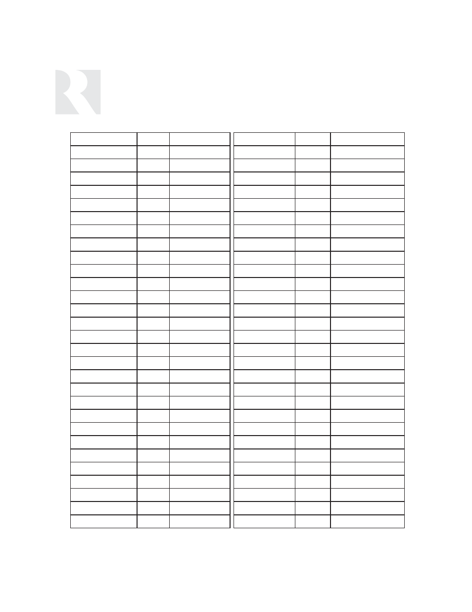 Installer, Key codes tv (hdtv) | Russound SIX-SOURCE CONTROLLER CAM6.6 User Manual | Page 82 / 116