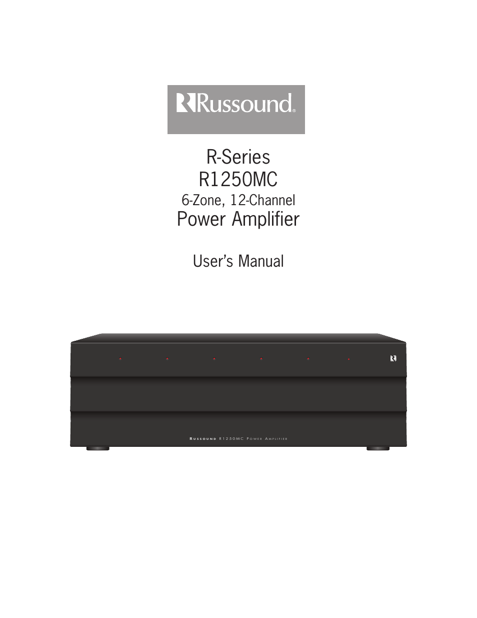 Russound R1250MC User Manual | 8 pages