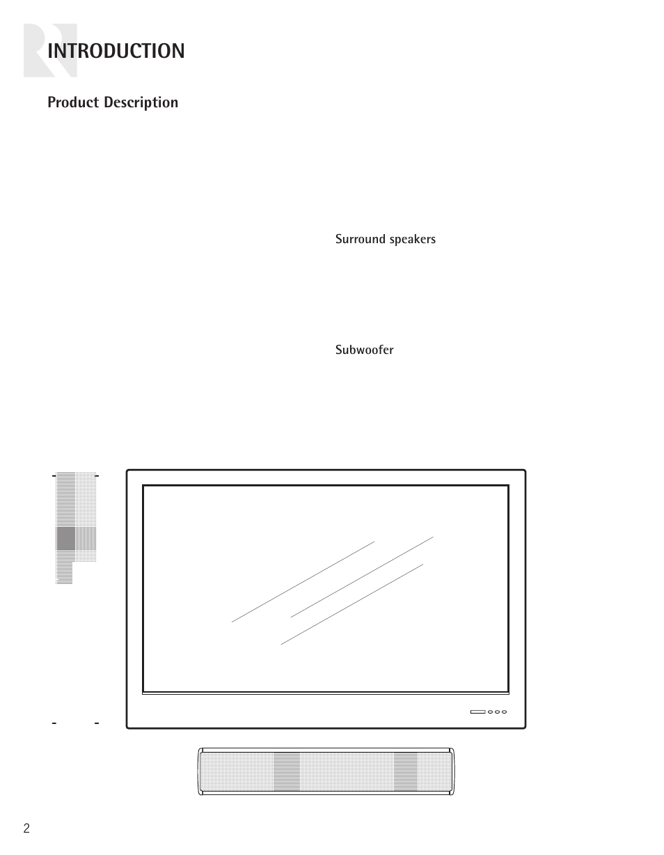 Introduction, Product description | Russound LCR7 User Manual | Page 2 / 8