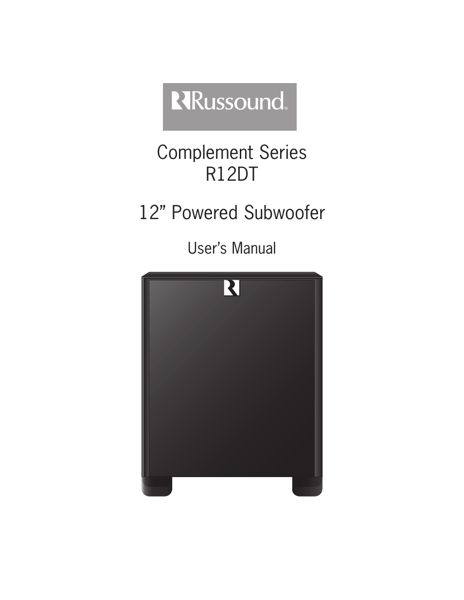 Russound Complement R12DT User Manual | 8 pages