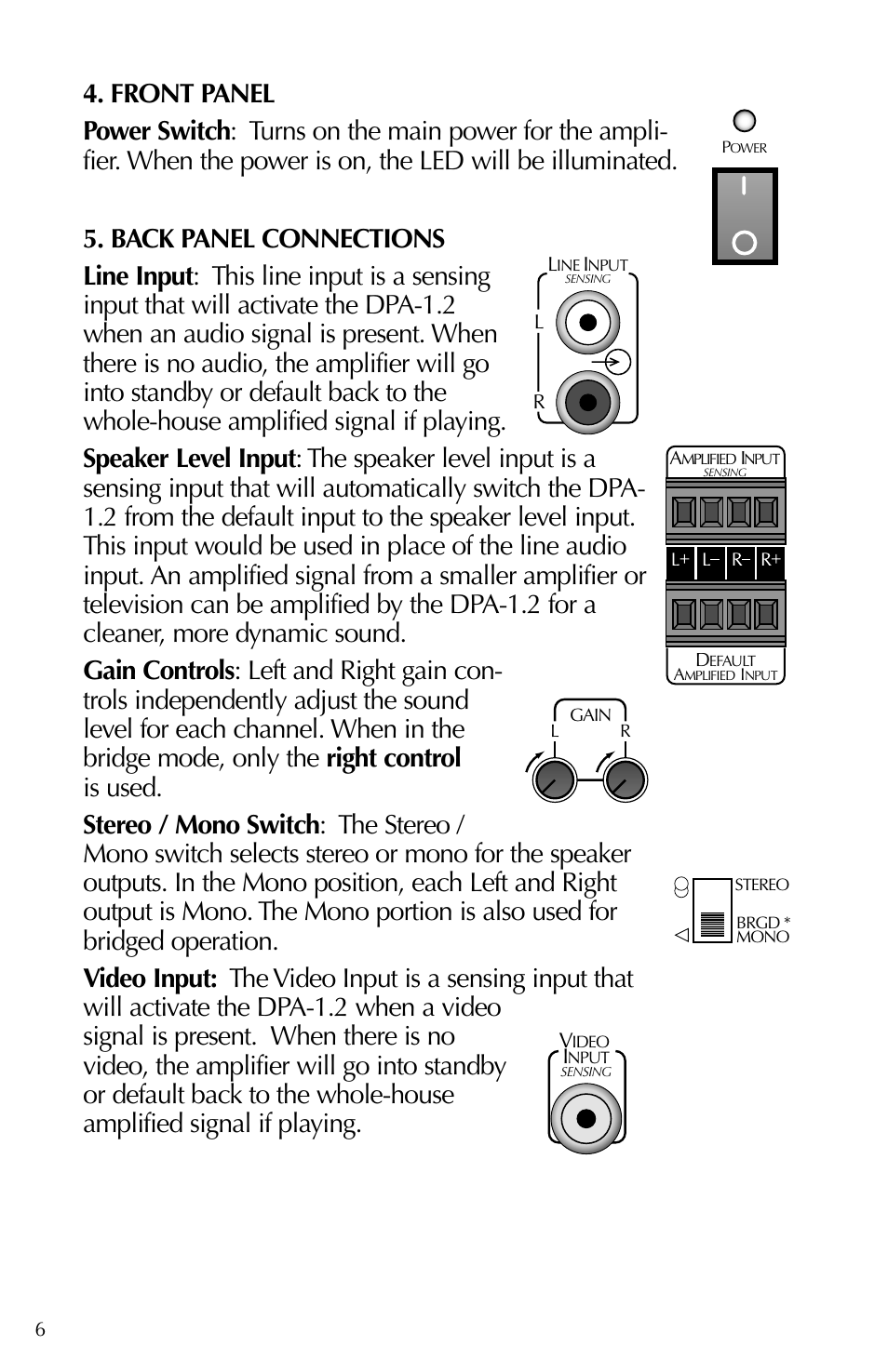 Russound DPA-1.2 User Manual | Page 6 / 12