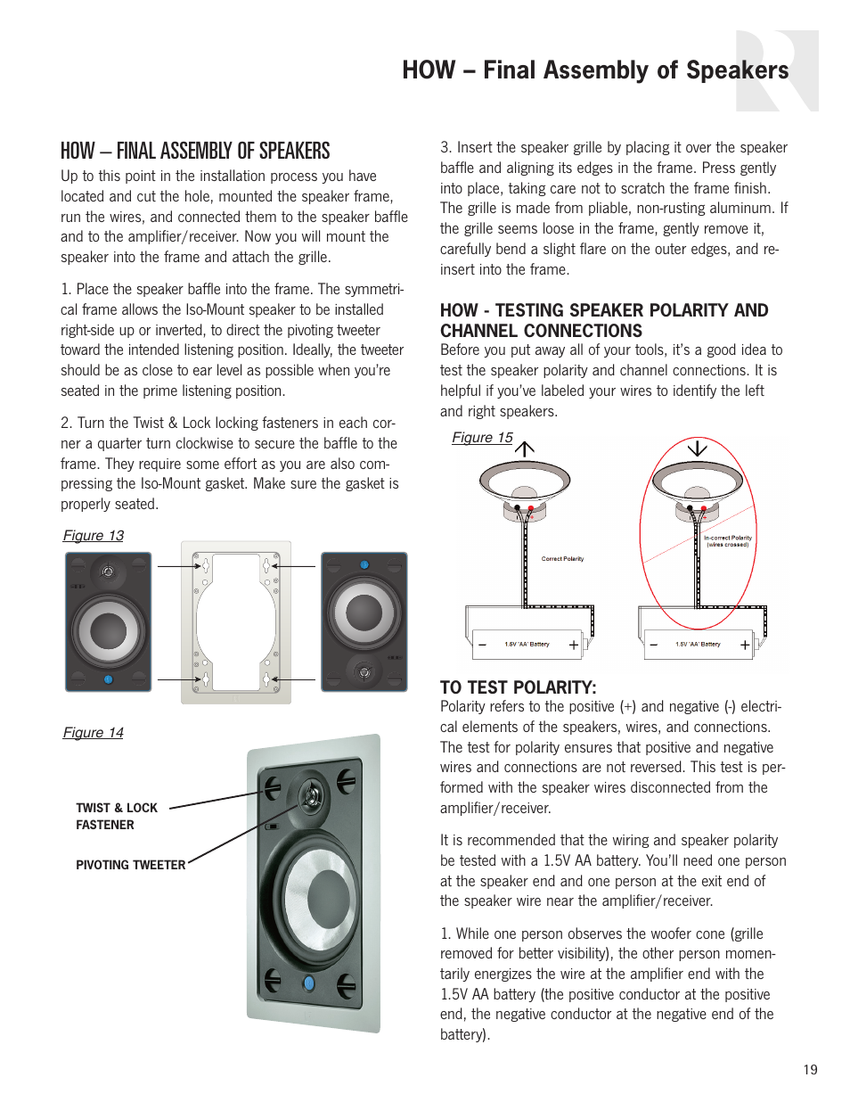 Russound Advantage Series User Manual | Page 19 / 24